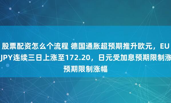 股票配资怎么个流程 德国通胀超预期推升欧元，EUR/JPY连续三日上涨至172.20，日元受加息预期限制涨幅